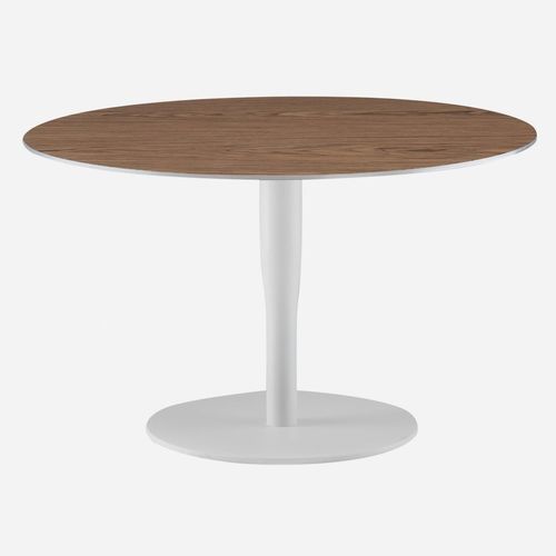 Contemporary coffee table - ATLAS / I - ALIAS - wood veneer / aluminium / laminate