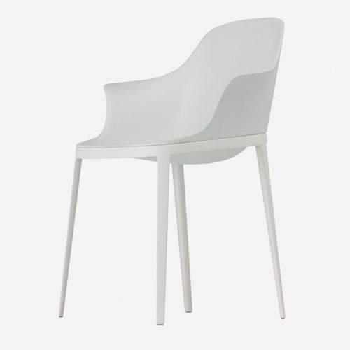 Contemporary chair - ELLE / 073 - ALIAS - indoor / polyurethane / aluminum base