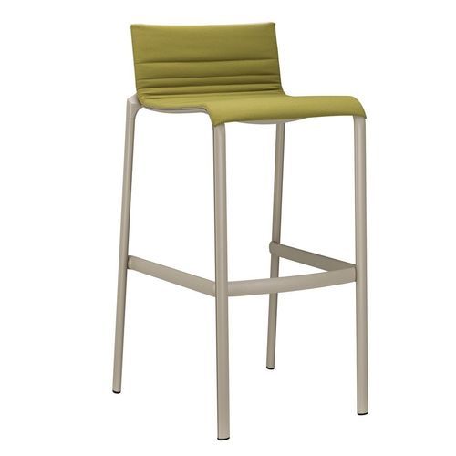 Contemporary bar chair - FRAME / 41B - ALIAS - indoor / leather / synthetic leather