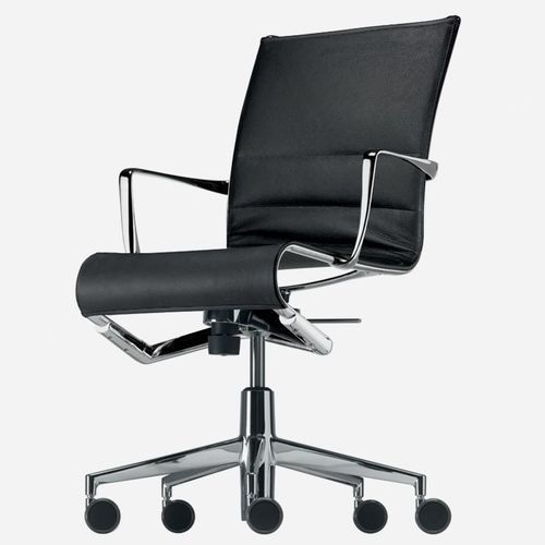 Contemporary office chair ROLLINGFRAME+ TILT 47 / 445 ALIAS fabric / leather / synthetic