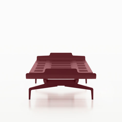 Double bed - LEGNOLETTO LL1  - ALIAS - single / contemporary / cast aluminum