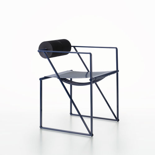 Contemporary chair - SECONDA / 602 - ALIAS - indoor / perforated sheet metal / polyurethane