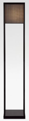 Floor-standing lamp - AURORA - Giorgio Armani Casa - fabric / nickel / contemporary