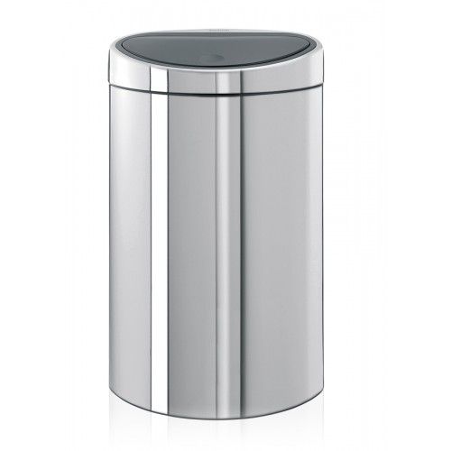 Kitchen trash can - TWIN - 336041 - Brabantia International - metal / with lid / contemporary