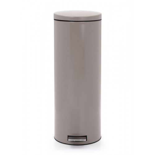 Kitchen trash can - SLIMLINE - 478666 - Brabantia International - metal / pedal / contemporary