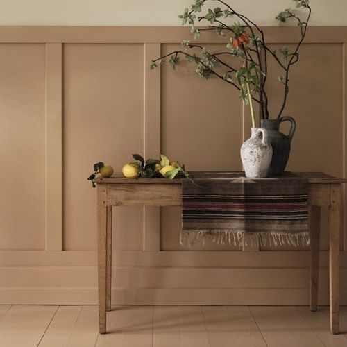 Decorative paint - FADED TERRACOTTA - Farrow & Ball - finish / exterior / living room