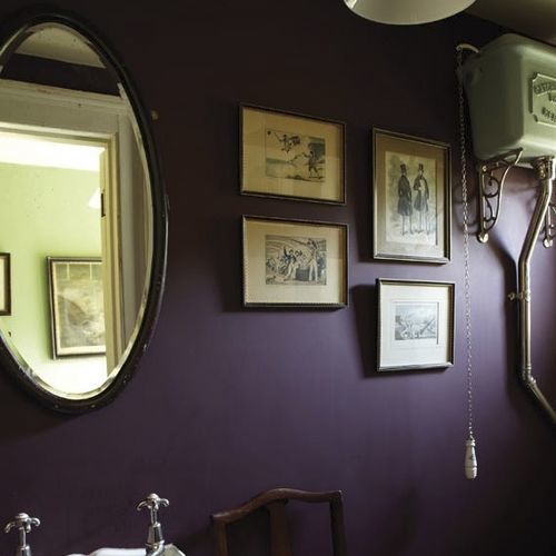 Decorative paint - BRINJAL - Farrow & Ball - finish / for child's bedroom / kitchen
