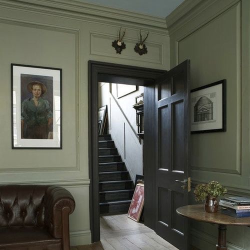 Decorative paint - FRENCH GRAY - Farrow & Ball - finish / for child's bedroom / kitchen