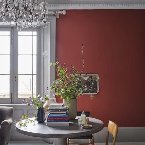 Decorative paint - HARISSA - Farrow & Ball - finish / exterior / kitchen