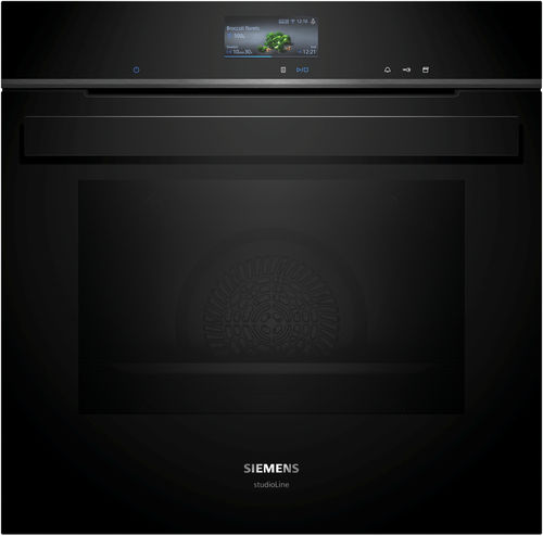 Electric oven - HR976GMB1B - Siemens Home Appliances - steam / hot air / built-in