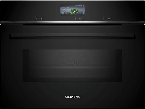 Electric oven - CM736G1B1B - Siemens Home Appliances - compact / microwave / fan-assisted