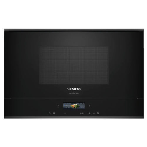 Electric oven - BF922R1B1B - Siemens Home Appliances - microwave / built-in / single-chamber
