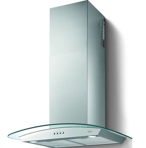 Wall-mounted range hood - BECU60VIA - Mobalpa - with built-in lighting