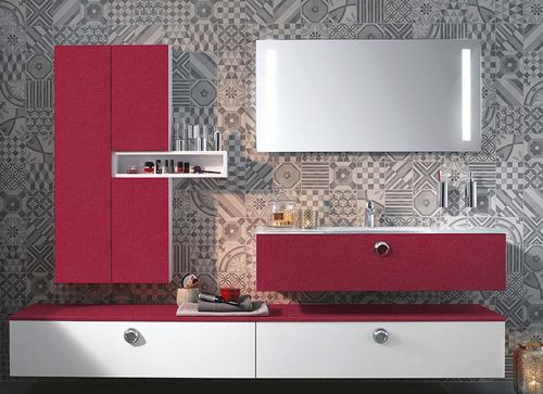 Contemporary bathroom - AMBIANCE HAMMAM - Mobalpa - glass