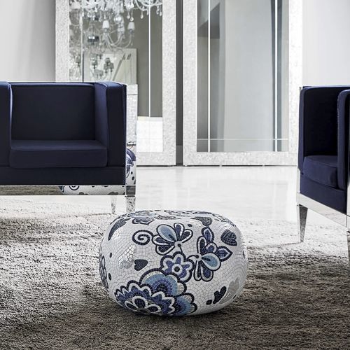Contemporary coffee table - MERYL - BISAZZA - concrete / concrete base / curved