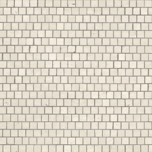 Marble mosaic tile - CREMA BOTTICINO SHIFT - BISAZZA - high-gloss / indoor / living room