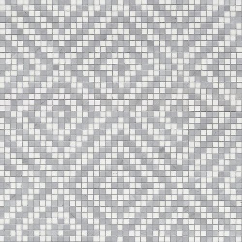 Marble mosaic tile - CERTOSA GRIGIO - BISAZZA - high-gloss / indoor / living room