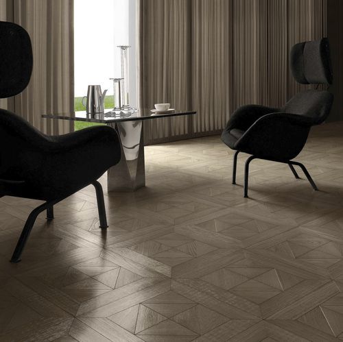 Wood tile - NEW ATLANTE - BISAZZA - oak / prefinished / brushed