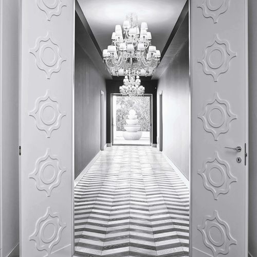 Wood tile - PROMETEO ALPHA - BISAZZA - oak / prefinished / brushed