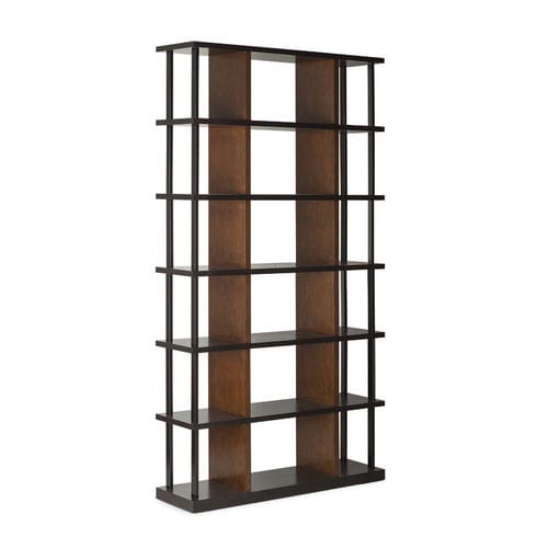 Contemporary shelf - CUSHING - Ralph Lauren Home - oak / steel
