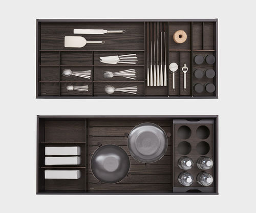 Indoor kitchen drawer - MOKA BOX SYSTEM - Arclinea