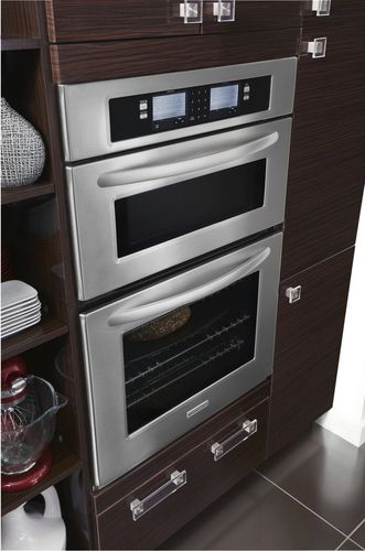 kitchenaid 30 inch wall oven microwave combo