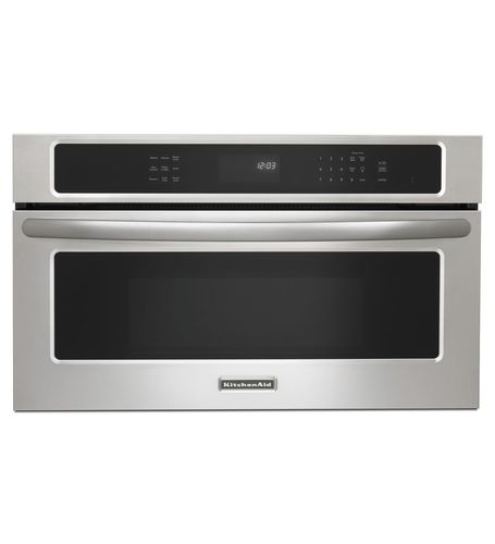 Electric oven - KBHS109BSS - KitchenAid - microwave / convection / built-in