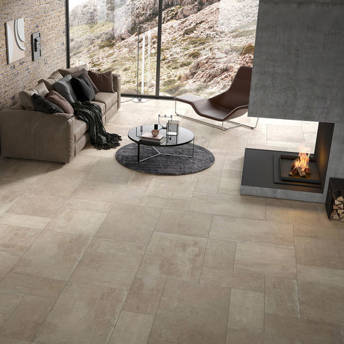 Indoor tile - BELFORT - Steuler-Fliesen - living room / floor ...