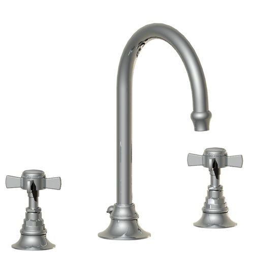 Double-handle washbasin mixer tap - 28.261 - HORUS - countertop / chromed metal / bathroom