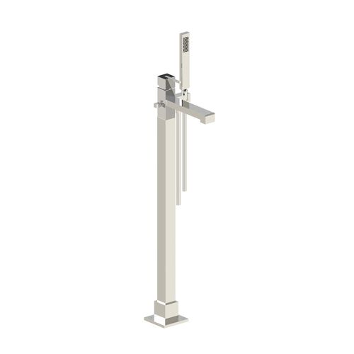 Bathtub mixer tap - 55.798 - HORUS - floor-mounted / chromed metal / bathroom
