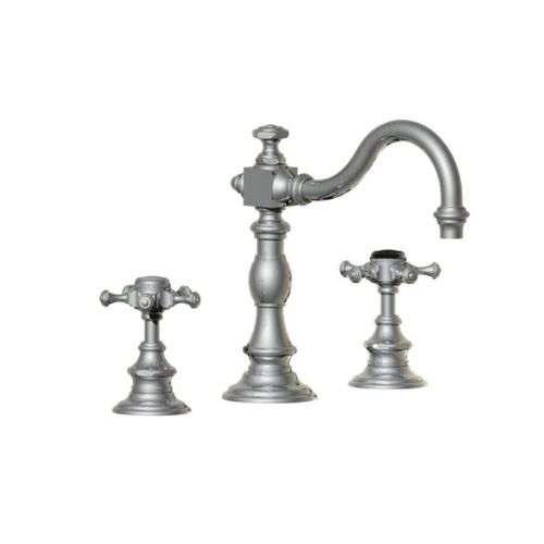 Double-handle washbasin mixer tap - 06.260 - HORUS - countertop / chromed metal / bathroom