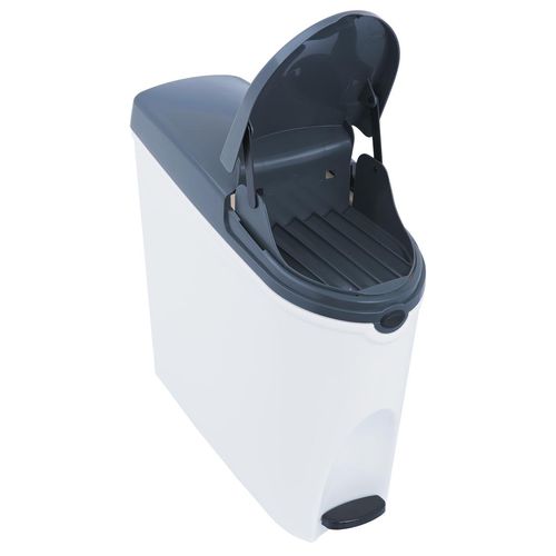 Hygienic trash can - LADYBOX  - JVD - plastic / with lid / contemporary