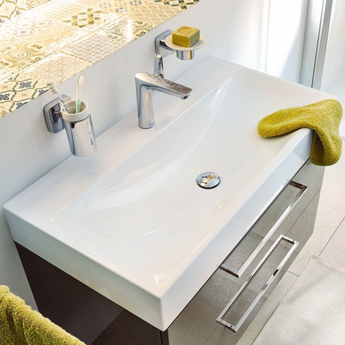 Countertop washbasin - SILENIO - Kaldewei - enameled metal / steel / custom