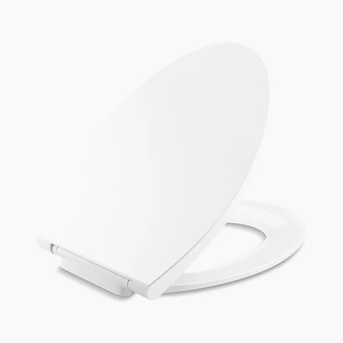 Electronic toilet seat - WILLOW™ QUIET-CLOSE™ - Kohler - plastic / white