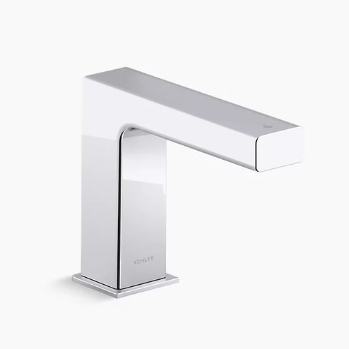 Washbasin mixer tap - STRAYT™ - Kohler - countertop / chrome-plated brass / bathroom