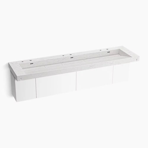Wall-mounted washbasin - CONSTELLATION™ - Kohler - Solid Surface / Corian® / custom