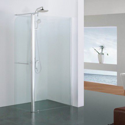 Swing shower screen - AMBRA  - ottofond - corner