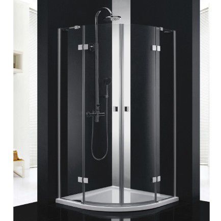 Swing shower screen - Epona: EPO04 - EPO5 - EPO06 - ottofond - curved / corner