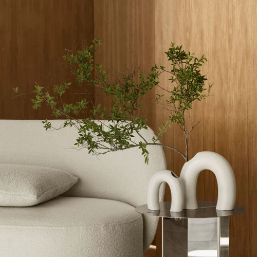 Contemporary vase - KAGETSU - Blomus - sandstone / table / custom
