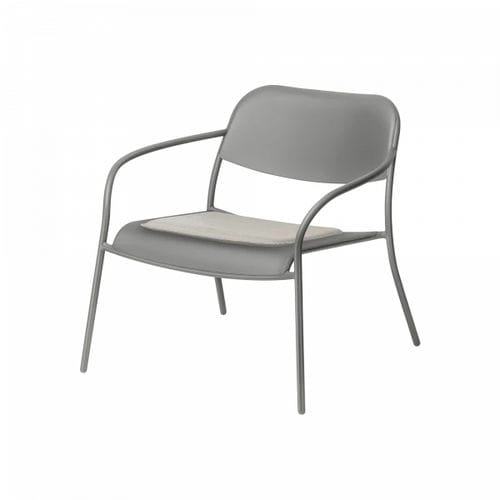 Chair cushion - YUA - Blomus - outdoor / rectangular / plain