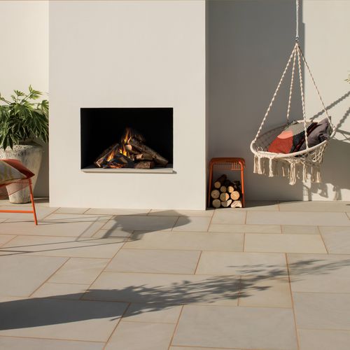 Sandstone paving slab - NATURAL - BRADSTONE - outdoor / smooth