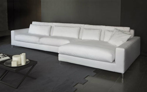 Modular sofa - 940 ZONE COMFORT XL - Vibieffe - contemporary / fabric / leather