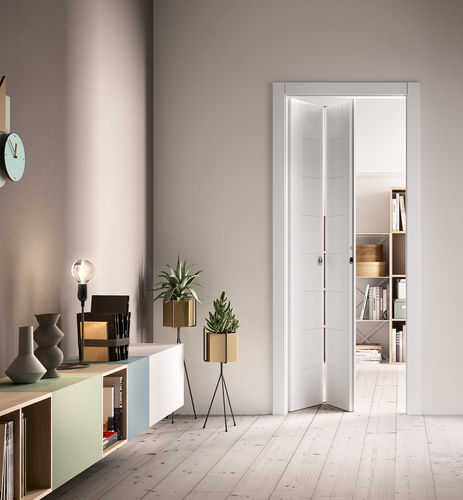 Interior door - INDUE - FerreroLegno - wooden / folding / without glazing