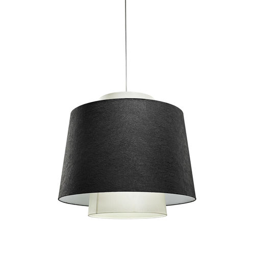 Pendant lamp - FARO : 1M0915B - MLE HOTEL LIGHTING - painted metal / fabric / contemporary