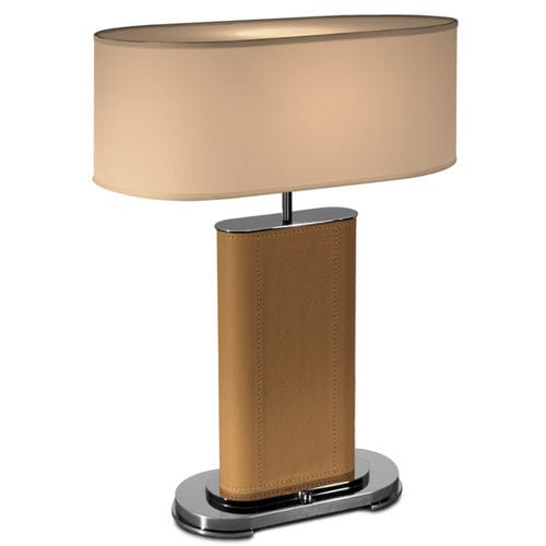 Table lamp - MISS MARY : 1M1040C , 1M1041CPE - MLE HOTEL LIGHTING - aluminum / painted metal / fabric