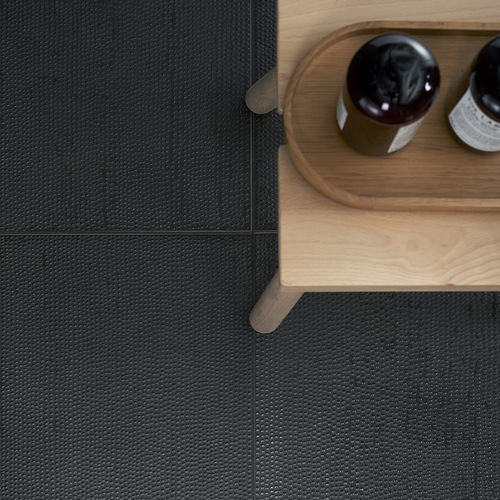 Porcelain stoneware tile - MATTER - SETTECENTO - high-gloss / textured / indoor