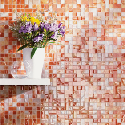 Glass mosaic tile - NÀTTÙRA - SETTECENTO - porcelain stoneware / high-gloss / indoor