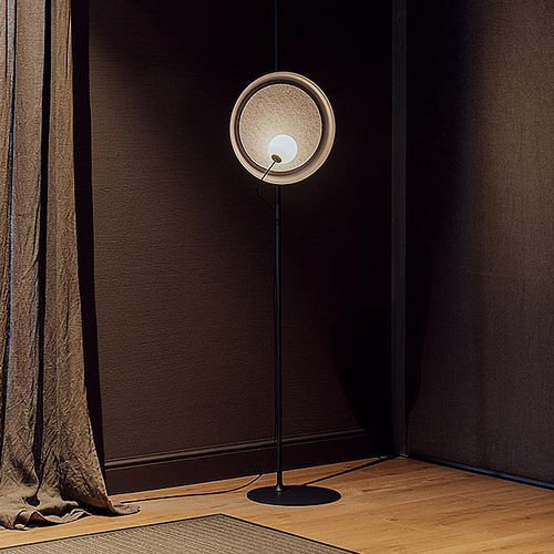 Floor-standing lamp - WIRE - MILAN ILUMINACION - lacquered steel / blown glass / polycarbonate