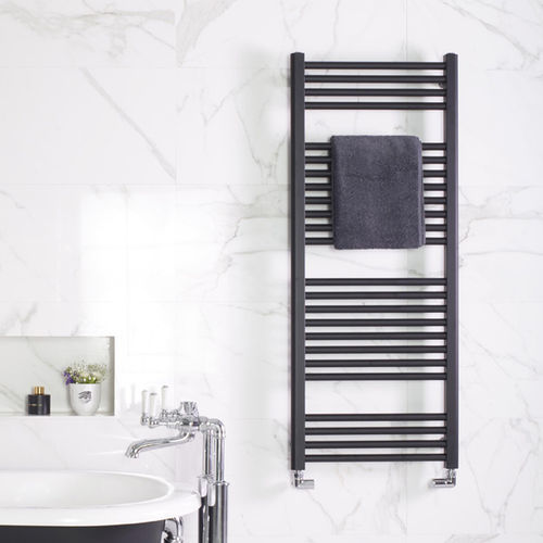 Hot water towel radiator - DELINE  - BISQUE EXPORT - 0...500 w / 501 w...750 w / contemporary