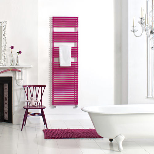 Hot water towel radiator - STRAIGHT FRONTED - BISQUE EXPORT - 0...500 w / 501 w...750 w / 751 w...1000 w